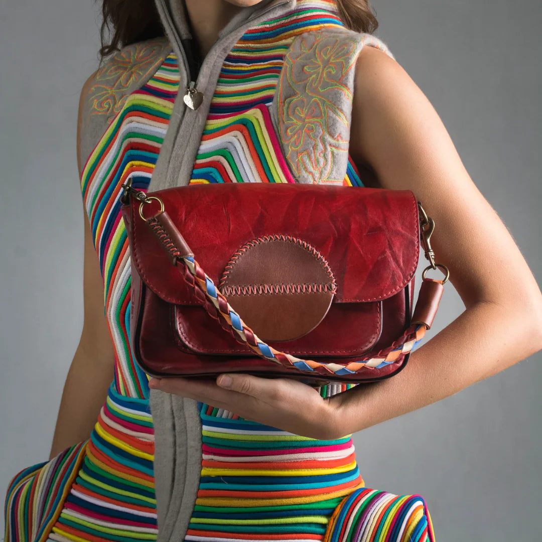 Unique Handmade Leather Purse for Women – Stylish Shoulder Handbag & Perfect Gift for Her